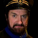 Henk Poort als Kapitein Haddock (foto Mieke Kreunen)